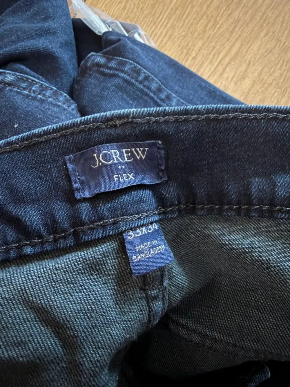 J.Crew men straight jeans size 33x34